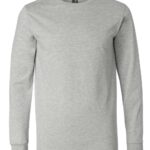 Heather CVC Long Sleeve Tee