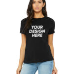 Women’s Relaxed Fit Heather CVC Tee Shop High Quality Products