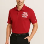 Custom Dri-FIT Vertical Mesh Polo