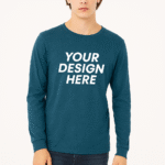Heather CVC Long Sleeve Tee