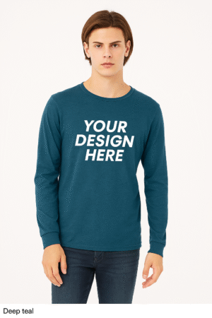 Heather CVC Long Sleeve Tee
