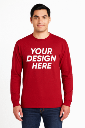 Garment-Dyed Heavyweight Long Sleeve T-Shirt