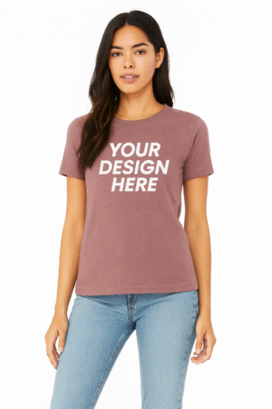 Women’s Relaxed Fit Heather CVC Tee