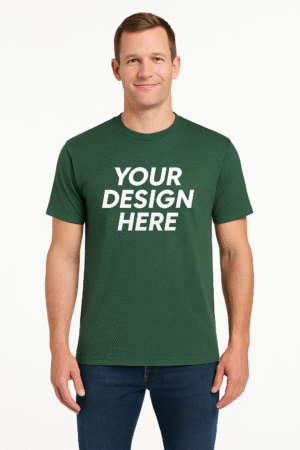 Unisex CVC Short Sleeve Crew