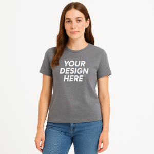 Women’s Relaxed Fit Heather CVC Tee