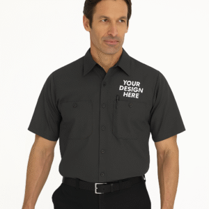 Industrial Short Sleeve Work Shirt