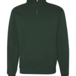 Nublend® Cadet Collar Quarter-Zip Sweatshirt