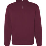 Nublend® Cadet Collar Quarter-Zip Sweatshirt