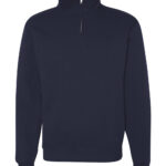 Nublend® Cadet Collar Quarter-Zip Sweatshirt
