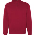 Nublend® Cadet Collar Quarter-Zip Sweatshirt
