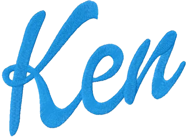 Ken-name-embroidery-design