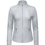 Ladies French Terry Performance Full Zip Sweatshirt