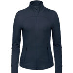 Ladies French Terry Performance Full Zip Sweatshirt