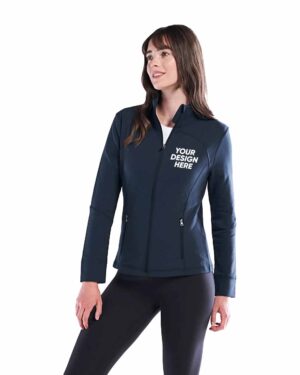 Ladies French Terry Performance Full Zip Sweatshirt Shop High Quality Products