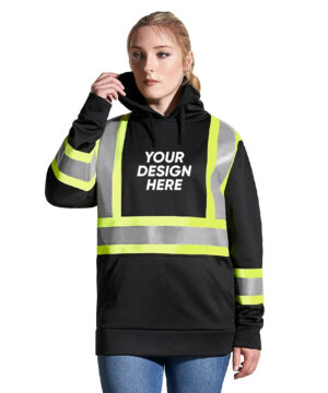 Adult Hi-Vis Pullover Hooded Sweatshirt Shop High Quality Products