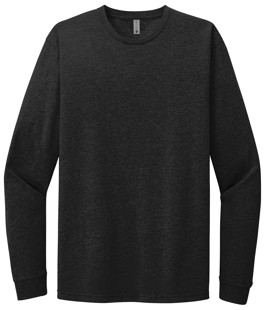 Unisex Sueded Long-Sleeve Crew