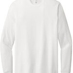 Unisex Sueded Long-Sleeve Crew
