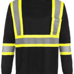 Adult Long Sleeve Hi-Vis T-Shirt