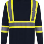 Adult Long Sleeve Hi-Vis T-Shirt