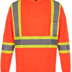 Adult Long Sleeve Hi-Vis T-Shirt
