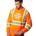 Adult Long Sleeve Hi-Vis T-Shirt