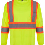 Adult Long Sleeve Hi-Vis T-Shirt