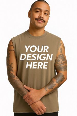Men’s Custom Heavy Faded Tank