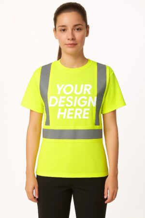 Custom Adult Hi-Vis T-Shirt