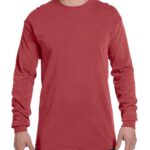 Garment-Dyed Heavyweight Long Sleeve T-Shirt