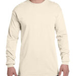 Garment-Dyed Heavyweight Long Sleeve T-Shirt