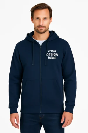 Custom Rival Fleece Full-Zip Hoodie | Laichi Clothing