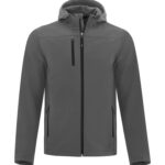 Hooded Water Repellent Soft Shell Jacket