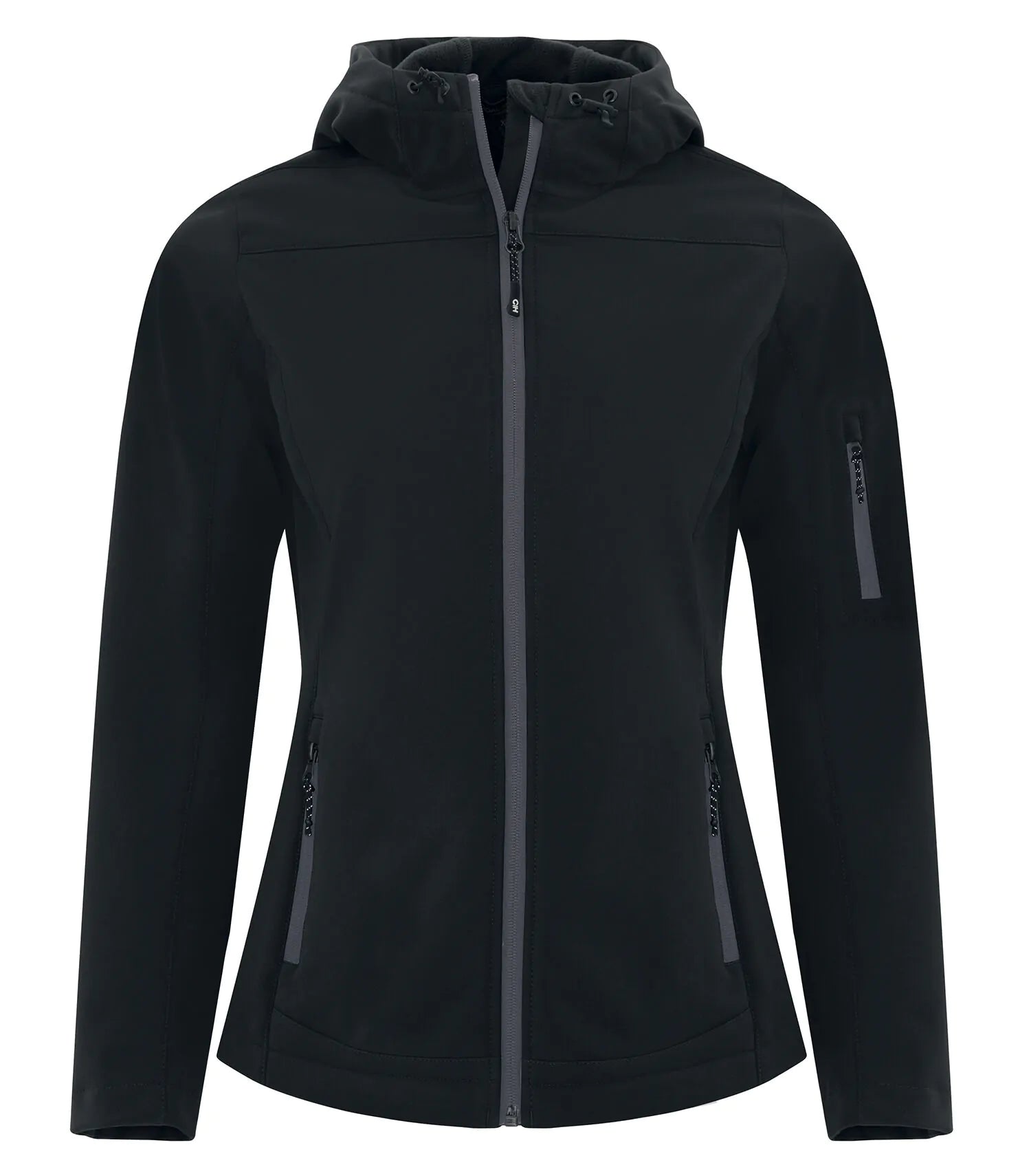 Hooded Water Repellent Soft Shell Ladies Jacket