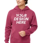 Laichi Unisex Pullover Hoodie with Custom Print