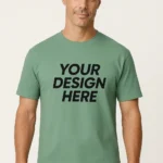 Personalized Cotton Midweight Tee | Print on Demand Apparel