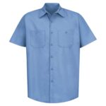 Industrial Short Sleeve Work Shirt