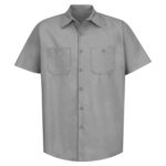 Industrial Short Sleeve Work Shirt