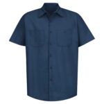 Industrial Short Sleeve Work Shirt