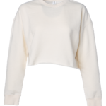 Women's Lightweight Crop Crewneck Sweatshirt