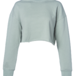 Women's Lightweight Crop Crewneck Sweatshirt