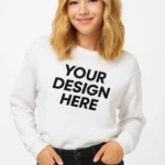 Custom Cropped Crewneck for Women