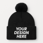 Pom-Pom Cuffed Beanie