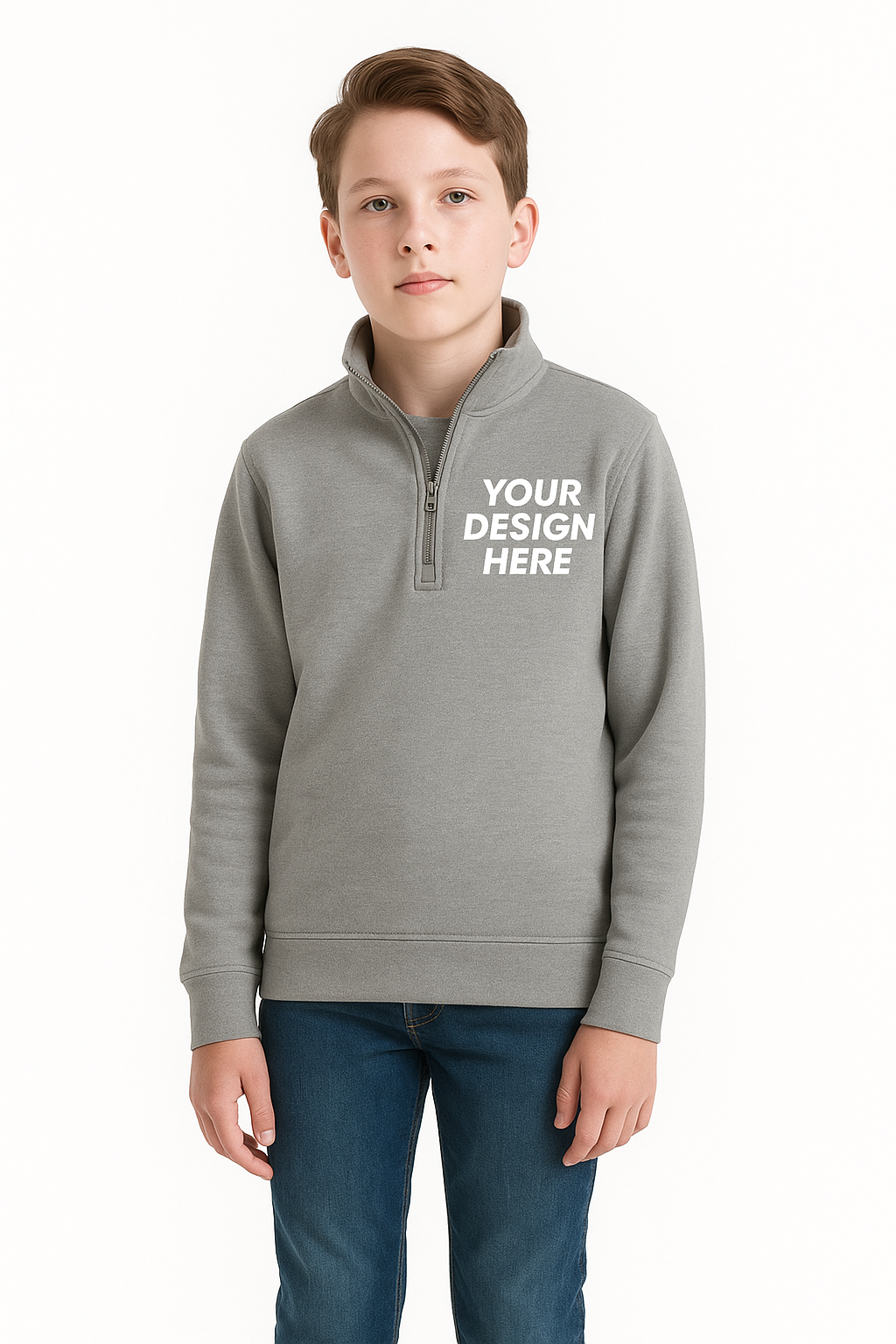 Youth 1/4 Zip Sweatshirt