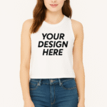 Women's Racerback Cropped Tank