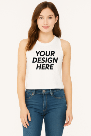 Women's Racerback Cropped Tank