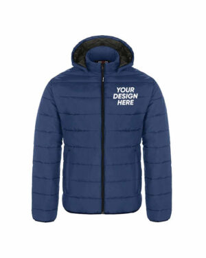 Youth Puffy Jacket with Detachable Hood