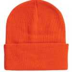 12" Solid Cuffed Beanie