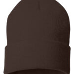 12" Solid Cuffed Beanie
