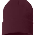 12" Solid Cuffed Beanie