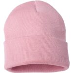 12" Solid Cuffed Beanie